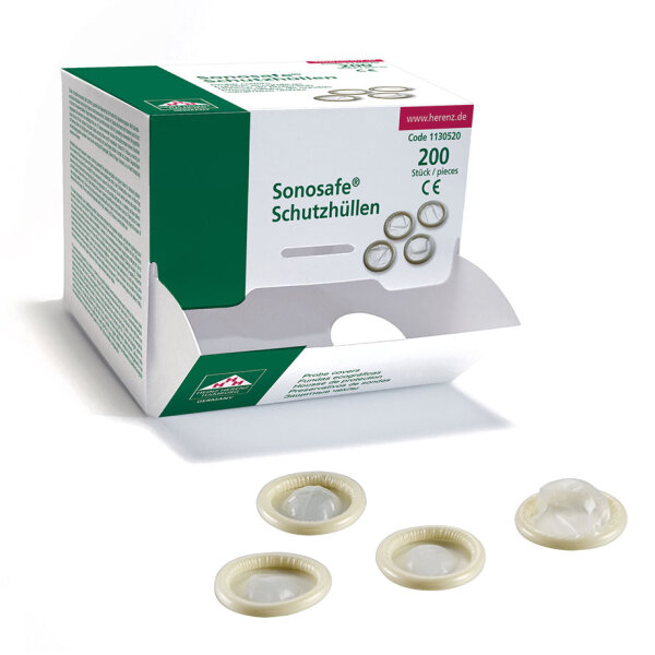 Kondome / Schutzhüllen für Sonden 34mmQ | 200 Stück