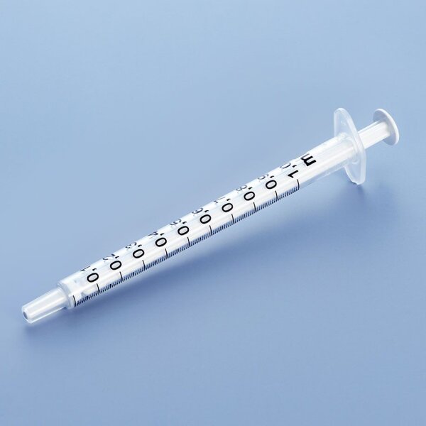 HENKE-JECT eco Einmal-Tuberkulinspritzen 1 ml, Luer, 2-tlg. (7000 Stck.) unsteril, (Bulkware)