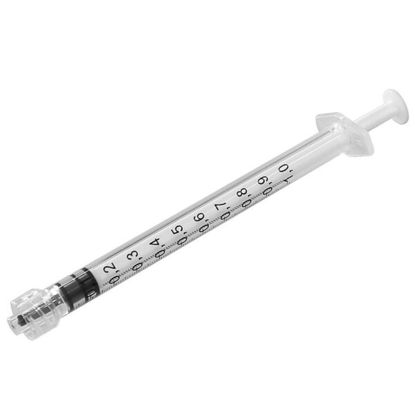 HENKE-JECT Tuberkulinspritzen LDS 1 ml LL, 3-tlg. mit Spardorn (100 Stck.)
