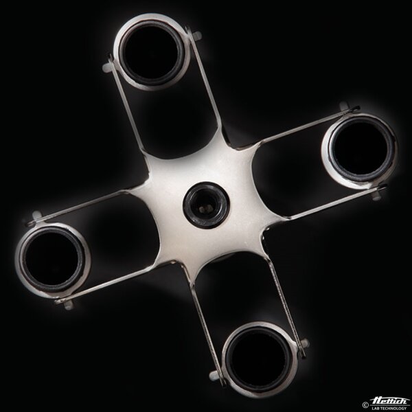 Ausschwingrotor 90° für 4 x 15 ml,  mit Gehänge für HET 1011