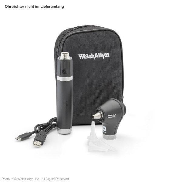 Diagnostik-Set 3,5 V mit MacroView Basic Otoskop im Softcase