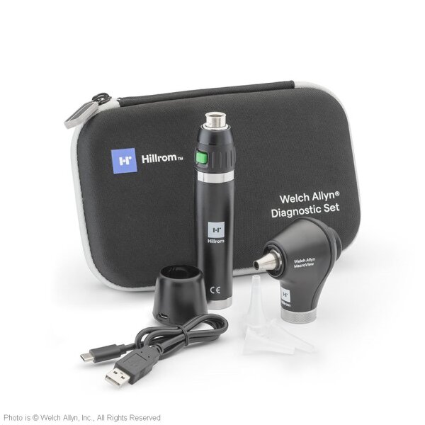Diagnostik-Set 3,5 V mit MacroView Basic Otoskop im Hardcase
