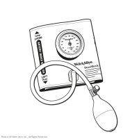 DuraShock Aneroid Sphygmomanometer DS44, mit bunter...