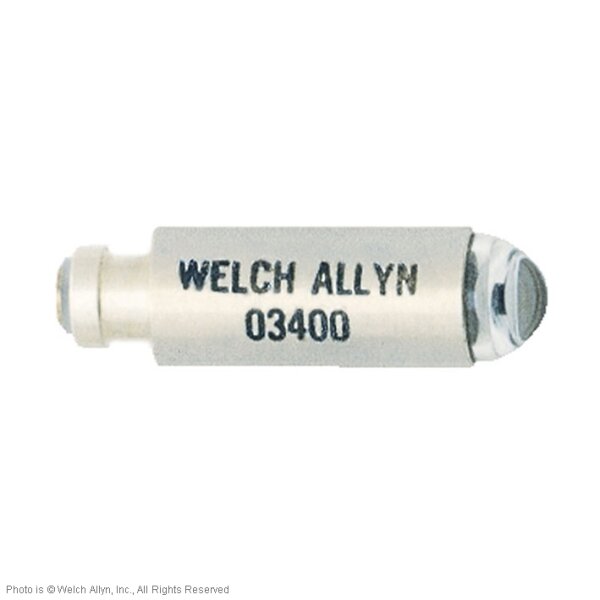Ersatzlampe 2,5 V für Otoskop 21111, Adapter 73550