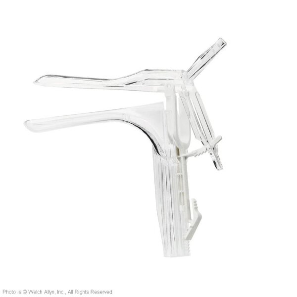KleenSpec Einmal-Vaginal Spekula 590er-Serie klein (4 x 12 Stck.) mit Absauganschluss