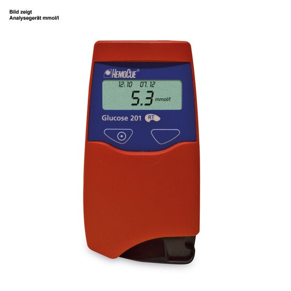HemoCue Glucose 201 RT Analyser (mmol/l) PE