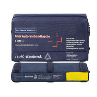 Mini 3in1 Verbandtasche blau Füllsortiment DIN 13164...