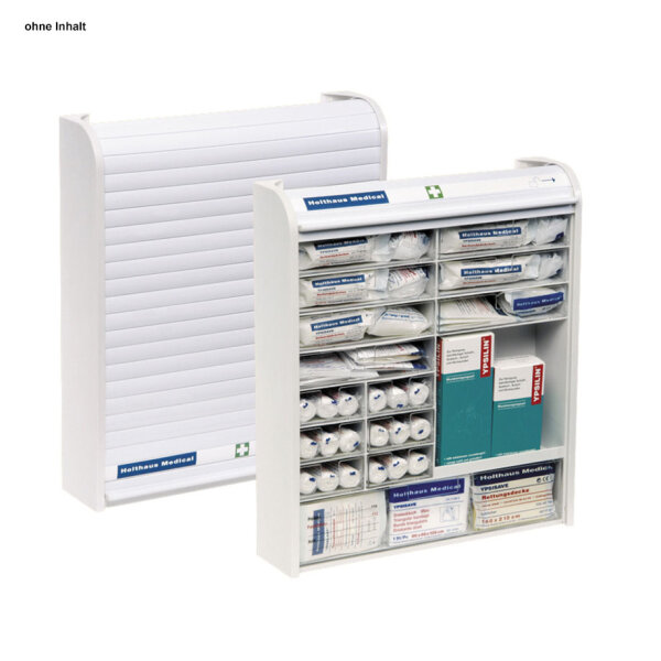 Verbandschrank Rollmed 48 x 42 x 10 cm, weiß, leer