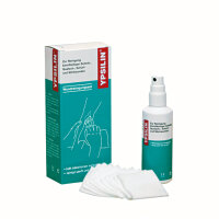 YPSILIN Wundreinigungsset klein mit 50 ml Fluid + 10...