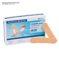 YPSIPLAST Pflasterstrips 2,5 x 7,2 cm wasserfest (50 Strips)