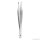 anat. Pinzette Hudson, gerade, fein, 12,5 cm