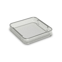 Siebschale 240 x 254 x 50 mm, mit Fallgriffen,...