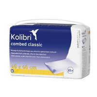 Kolibri combed PREMIUM classic, gelb, Krankenunterlagen...