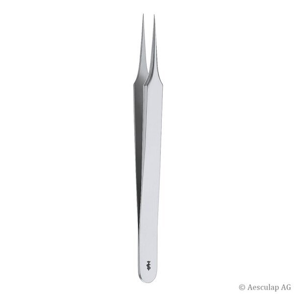 anat. Uhrmacher Mikropinzette, gerade, 11 cm, Fig. 4,