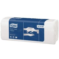 Tork Waschtücher H3 weiß, 4-lagig, 25 x 19 cm...