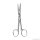 chir. Wundrandschere, gerade, gezahnt, spitz/stumpf, 13 cm,