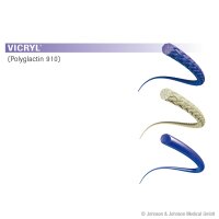 VICRYL 2x GS9 9/0=0,3 violett Nahtmaterial...