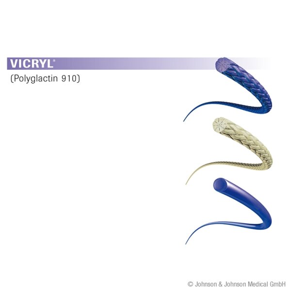 VICRYL P1 PRIME 6/0=0,7 ungefärbt Nahtmaterial Fadenlänge 45 cm (36 Stck.) geflochten