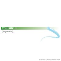 ETHILON FSL 2/0=3 schwarz monofil  Nahtmaterial...