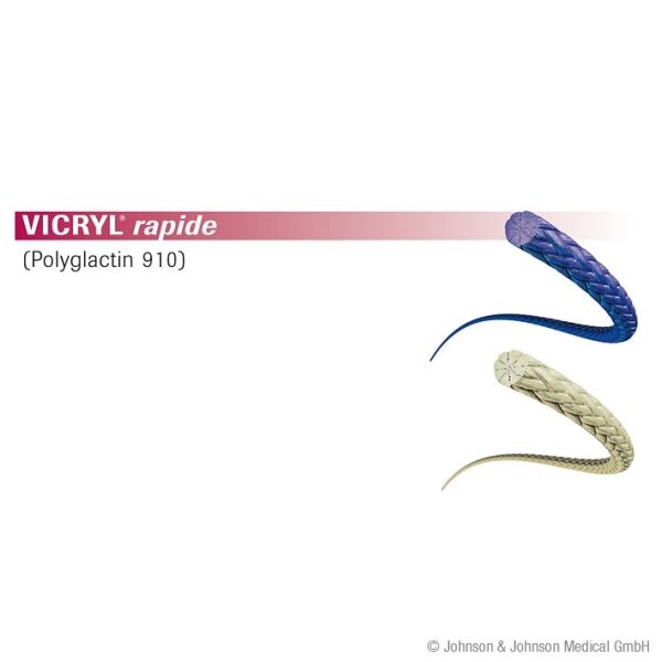 VICRYL rapide P1 MULTIPASS 6/0=0,7  Nahtmaterial Fadenlänge 45 cm (36 Stck.)