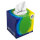 KLEENEX Balsam Kosmetiktücher, weiß, 3-lagig, 20 x 20 cm (12 x 56 Bl.) (Würfel-Box)