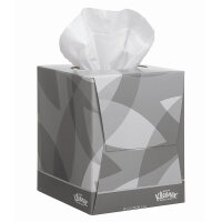 KLEENEX Kosmetiktücher (Würfel-Box), 2-lagig,...