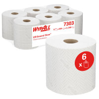 WYPALL Papierwischtücher 2-lagig, weiß 18,5 x...