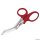 Allzweck-Verband-Schere, groß rot, 19 cm