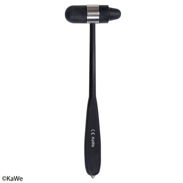 Colorflex Reflex- und Perkusionshammer groß, schwarz, 22 cm lang
