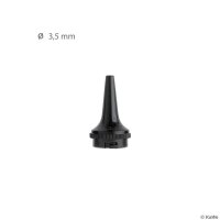 Dauer-Ohrtrichter schwarz, Ø 3,5 mm (3 Stck.)
