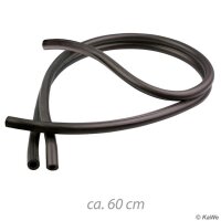 Doppelschlauch 60 cm, schwarz