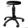 Drehhocker Classic mit Rundsitz, schwarz