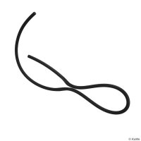 Ersatzgummischnur zu Stripp-Quick, VET schwarz, 60 cm lang