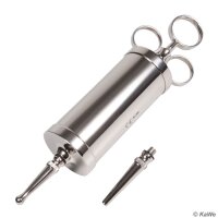 Ganzmetallspritze nach Schimmelbusch mit 2 Kanülen...