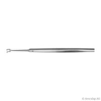 Irishäkchen, ROLLET Wundhaken, 13 cm, 2 Zinken,...