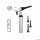 KaWe EUROLIGHT VET C30 OP Otoskop 2,5 V, VL, Griff C mit Clic-Verschluss