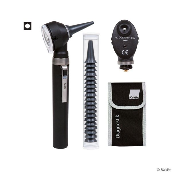 KaWe PICCOLIGHT C/E50 Otoskop-/ Ophthalmoskop-Set night LED 2,5 V
