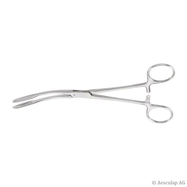 Kornzange Gross, gebogen, mit Sperre, 20 cm