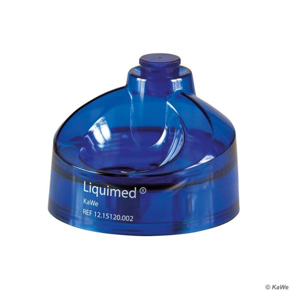 Liquimed Tupferbefeuchter 100 ccm, aus Kunststoff, blau/transparent