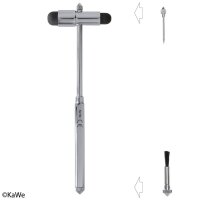neurologischer Reflexhammer nach Buck mit Metallgriff