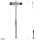 neurologischer Reflexhammer nach Buck mit Metallgriff