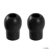 Ohroliven für Prestige, schwarz, soft, schraubbar...
