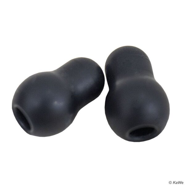 Ohroliven Silikon soft (10 Stck.) schwarz