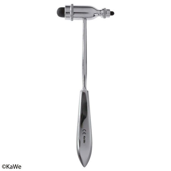 Reflexhammer nach Troemner, schwer mit Metallgriff