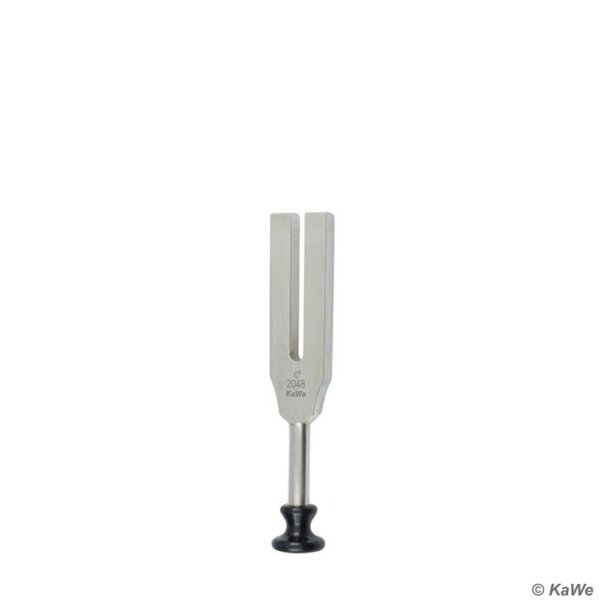 Stimmgabel nach Lucae c4 2048 Hz ohne Dämpfer mit Kunststofffuß