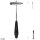 Witroe Reflexhammer, schwer mit schwarzem Kunststoffgriff