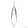 Mikro-Nadelhalter Müller, gebogen, 14,5 cm
