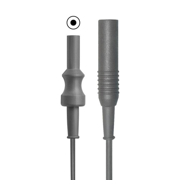 bipolares Kabel, gerader Stecker, kleiner Koax-Stecker, 3 m