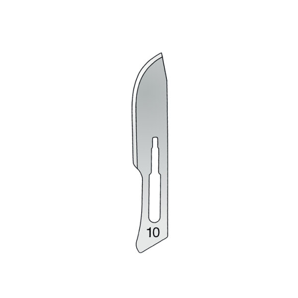 Einmal-Skalpellklingen martin Fig. 10 steril (100 Stck.)