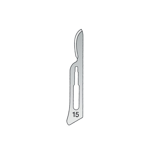Einmal-Skalpellklingen martin Fig. 15 steril (100 Stck.)